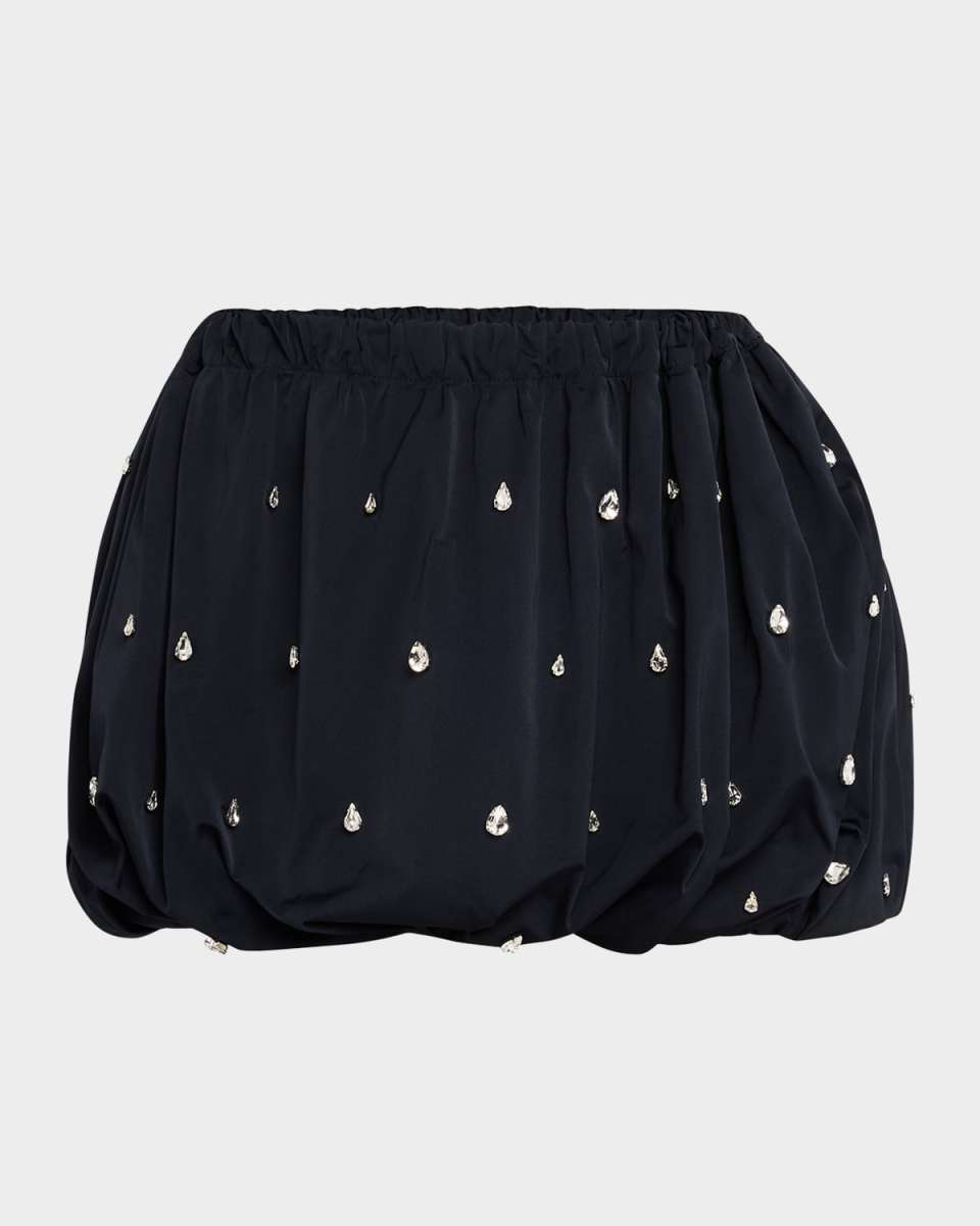 Holly Embellished Bubble Mini Skirt